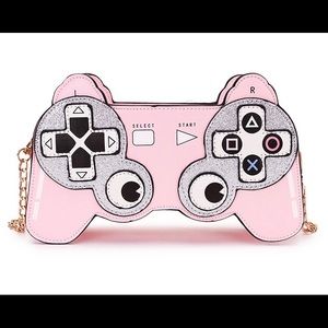 Pink gamer purse